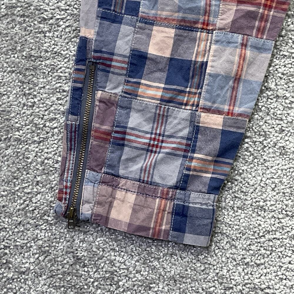 J. Crew Plaid Ankle Pants - Blue, Red, White - Picture 9 of 14